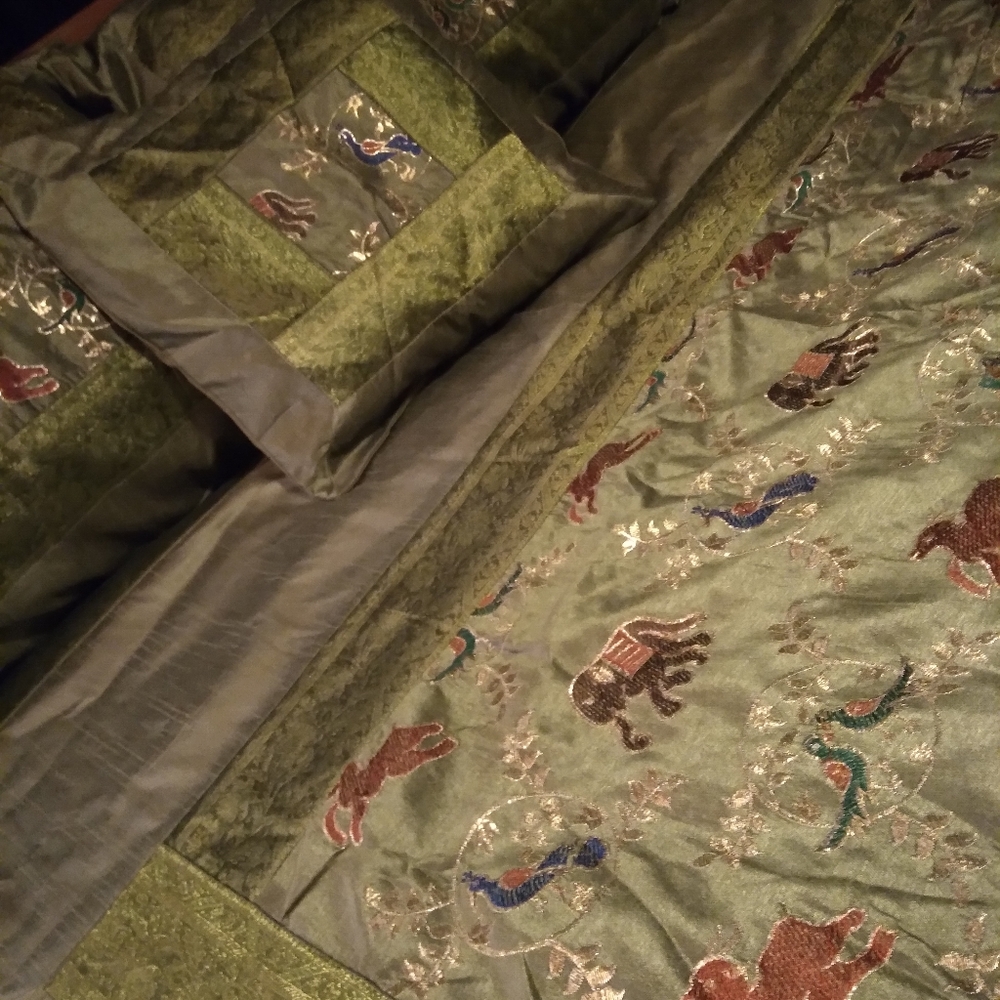 COPY - Authentic Embroidered Bedset from India
